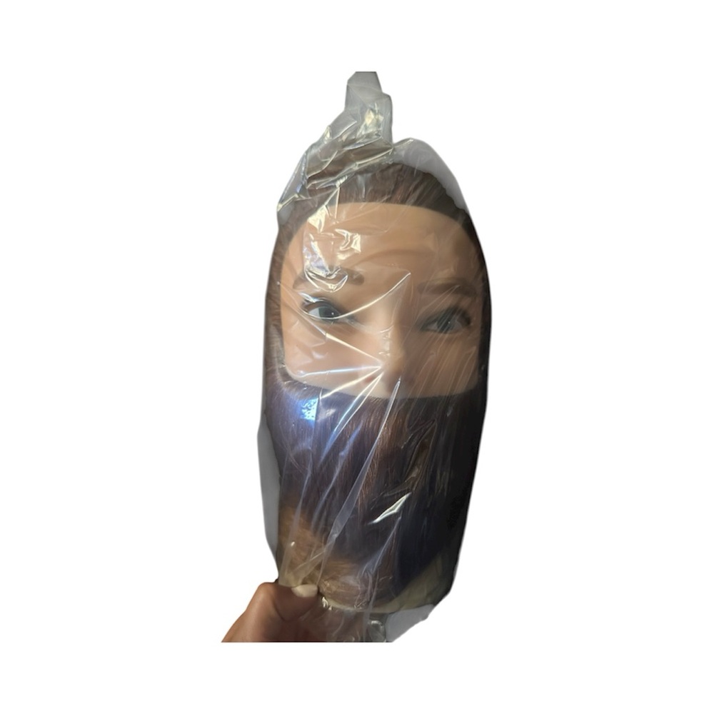 Brown Hair Styling Mannequin Head